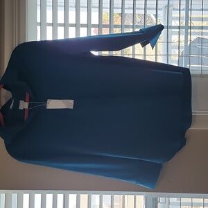 Chico's Teal Button Down shirt XL